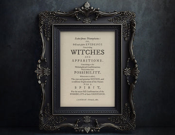 Witches & Apparitions - Witchcraft Poster