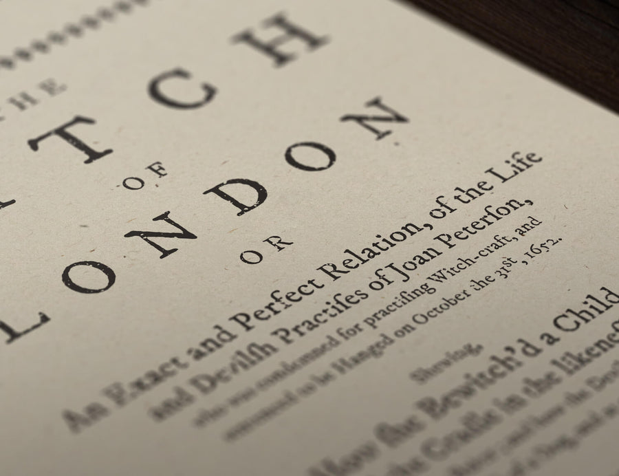Witch of London - Witchcraft Poster