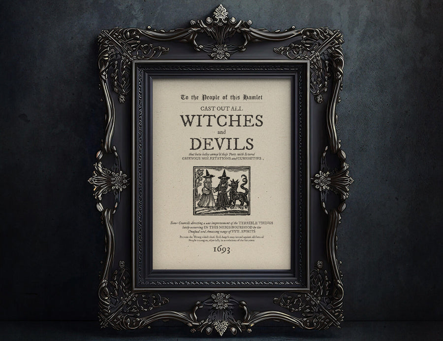Witches & Devils - Witchcraft Poster
