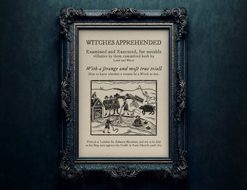Witches Apprehended - Witchcraft Poster