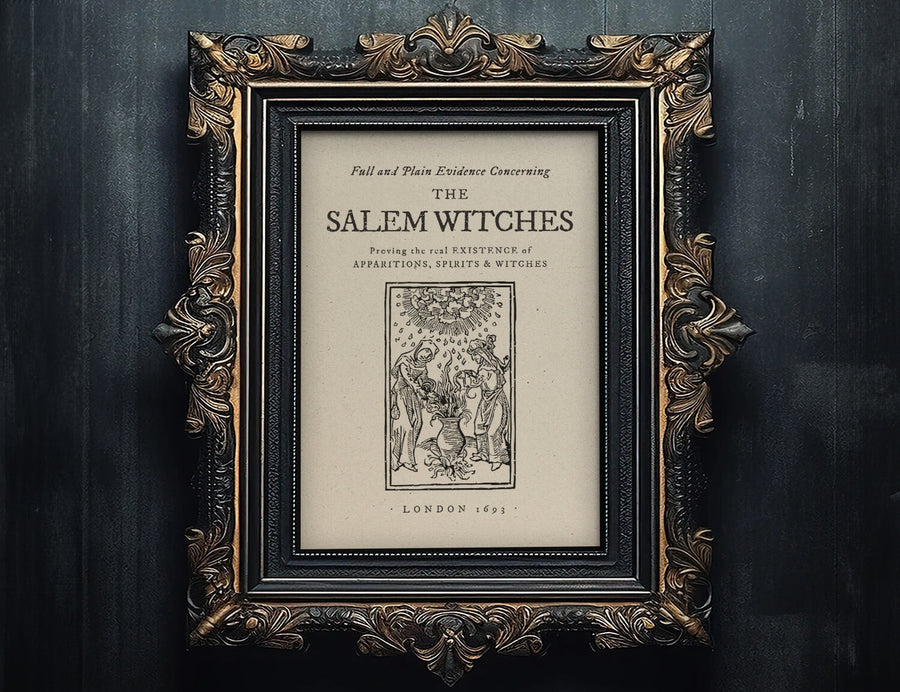 Salem Witches - Witchcraft Poster