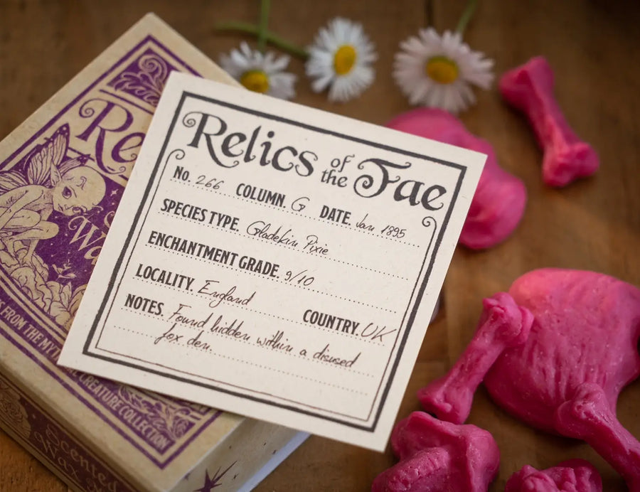 Relics of the Fae Fairy Wax Melts Card